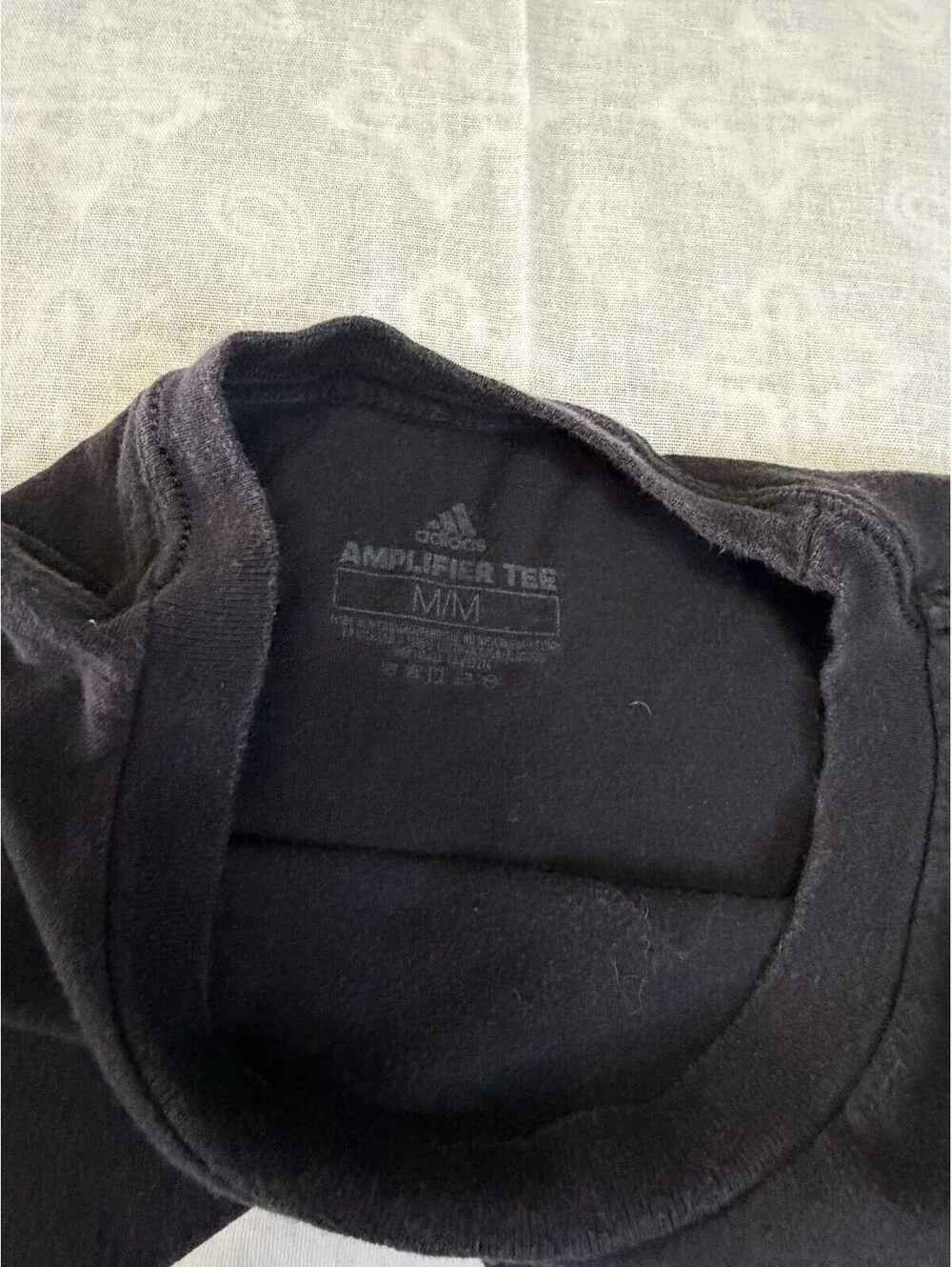 Adidas Amplifier Short Sleeve Logo Crewneck T-Shirt
